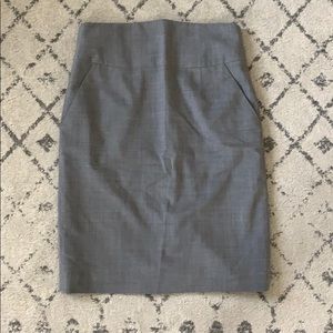 Banana republic sz 6T pencil skirt gray